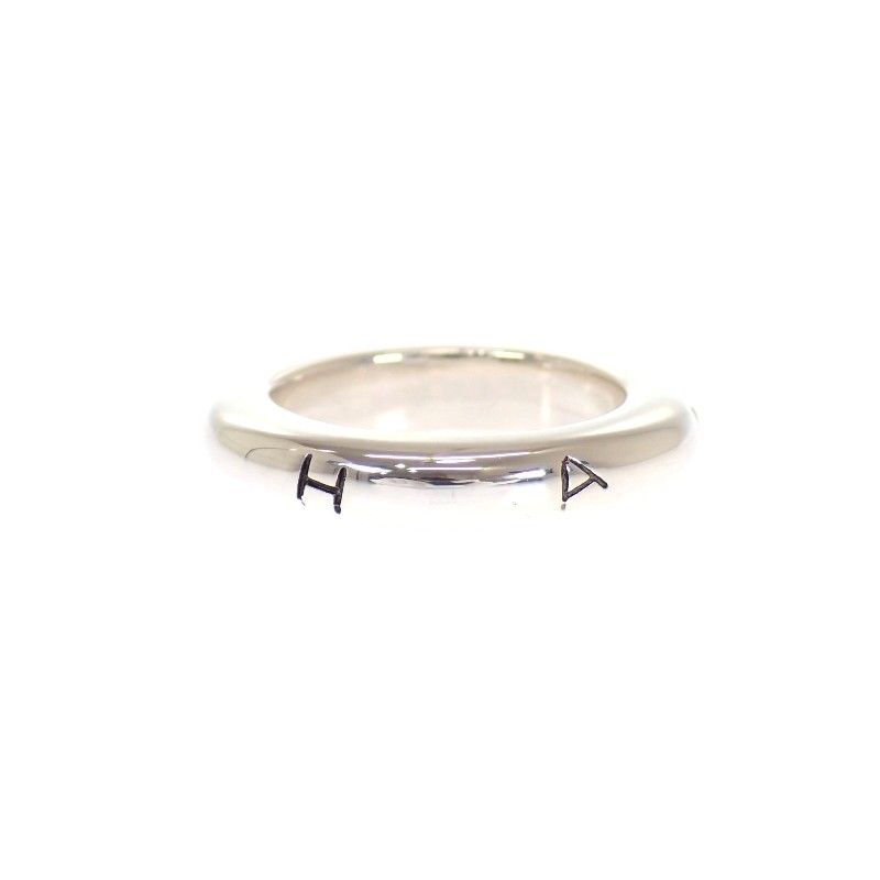 Chanel Logo Ring 925 Sterling Silver Vintage