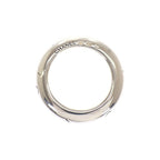 Chanel Logo Ring 925 Sterling Silver Vintage