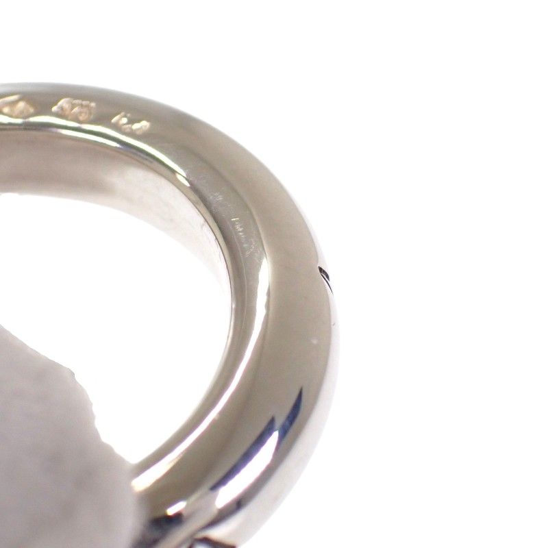Chanel Logo Ring 925 Sterling Silver Vintage