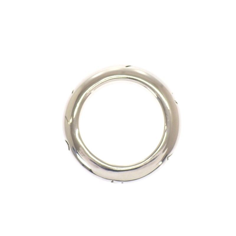 Chanel Logo Ring 925 Sterling Silver Vintage
