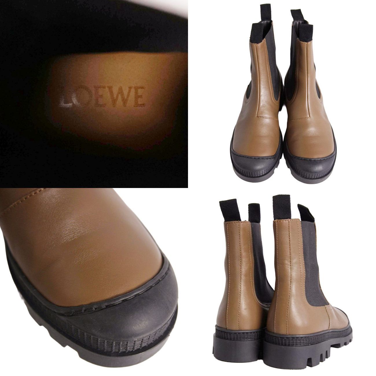 Loewe Boots Short Chelsea Side Gore — view 9