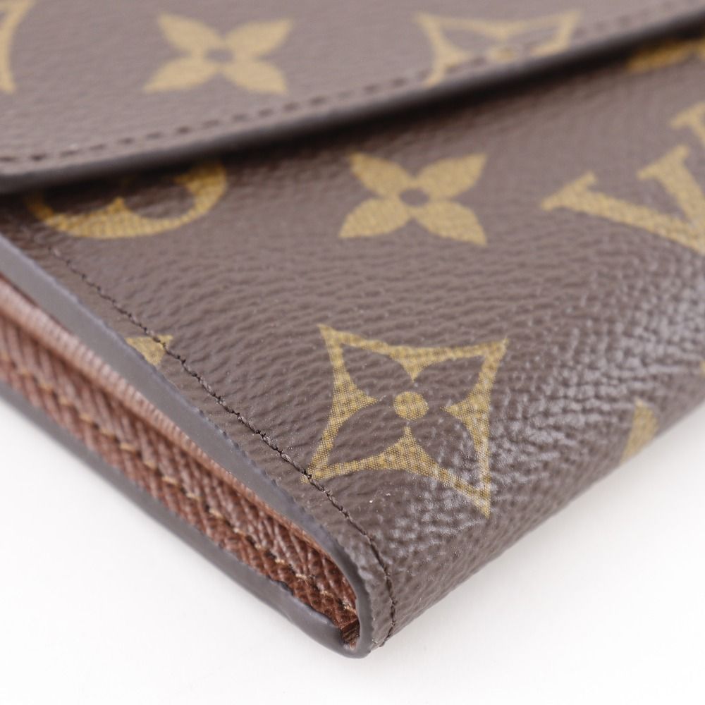 Louis Vuitton Portefeuille Sarah Monogram Canvas Brown Wallet — view 4