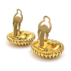 Chanel Earrings Vintee Gold — view 4