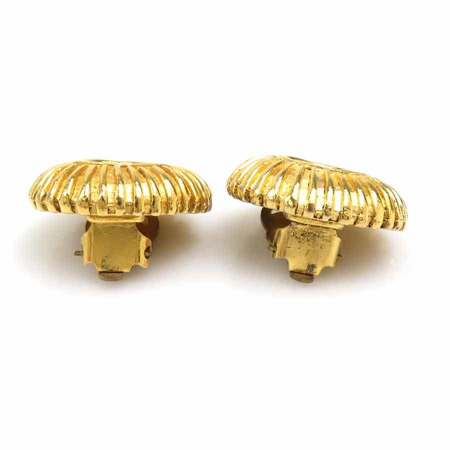 Chanel Earrings Vintee Gold — view 7