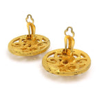 Chanel Earrings Vintee Gold — view 5