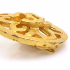 Chanel Earrings Vintee Gold — view 9