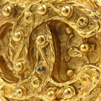 Chanel Earrings Vintee Gold — view 9