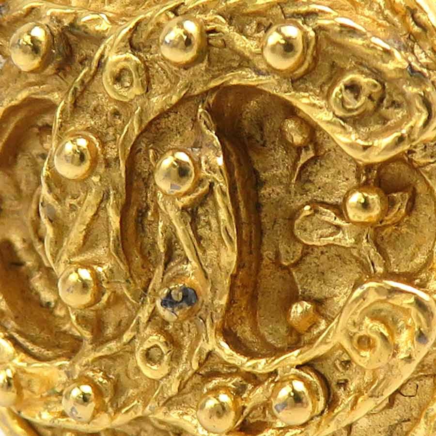 Chanel Earrings Vintee Gold — view 9