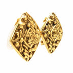 Chanel Earrings Vintee Gold — view 2