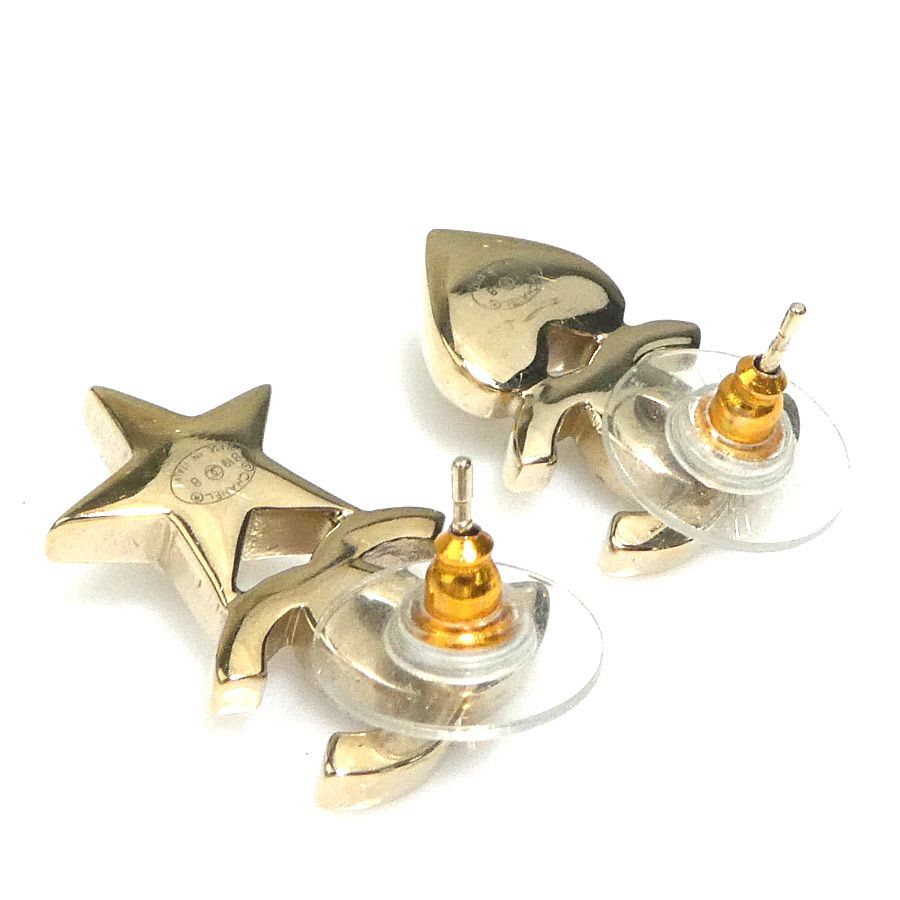 Chanel Earrings Gold — view 4
