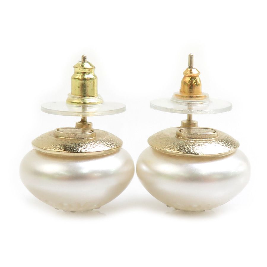 Chanel Earrings White Gold — view 6