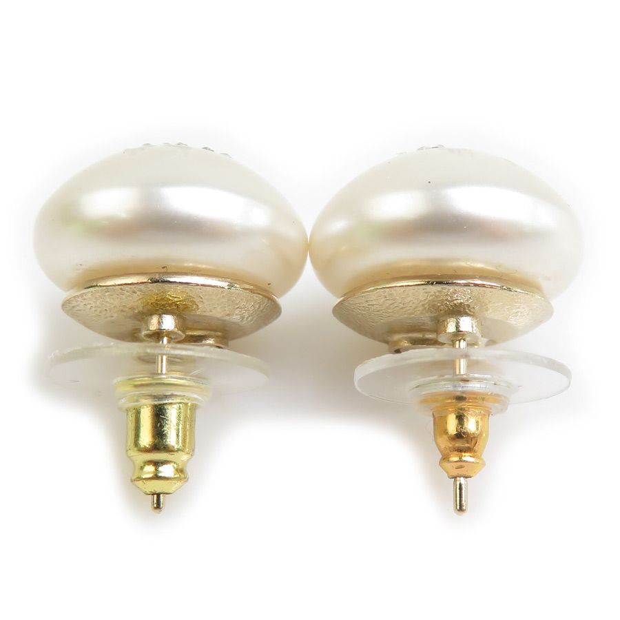 Chanel Earrings White Gold — view 4
