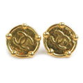 Chanel Earrings Vintee Gold