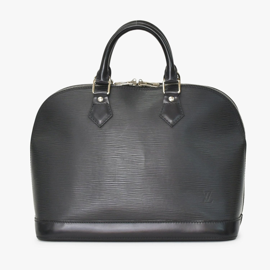 Louis Vuitton Alma PM Handbag Epi Leather Black Gold