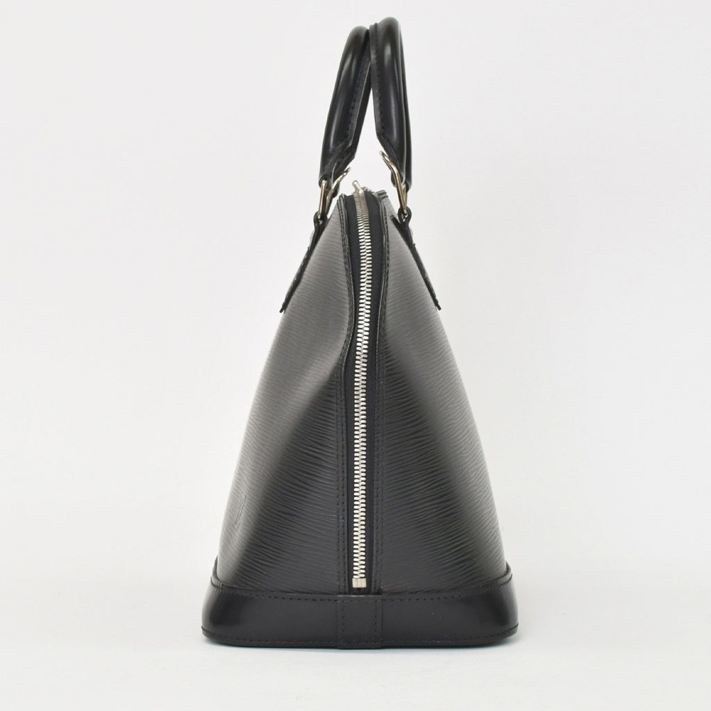 Louis Vuitton Alma PM Handbag Epi Leather Black Gold — view 2