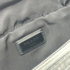 Prada Waist Bag Logo Nylon Black — view 8