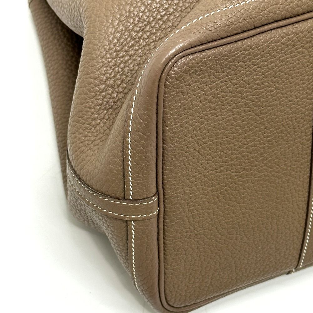 Hermes Tote Garden Party PM Negonda Etoupe Beige — view 5