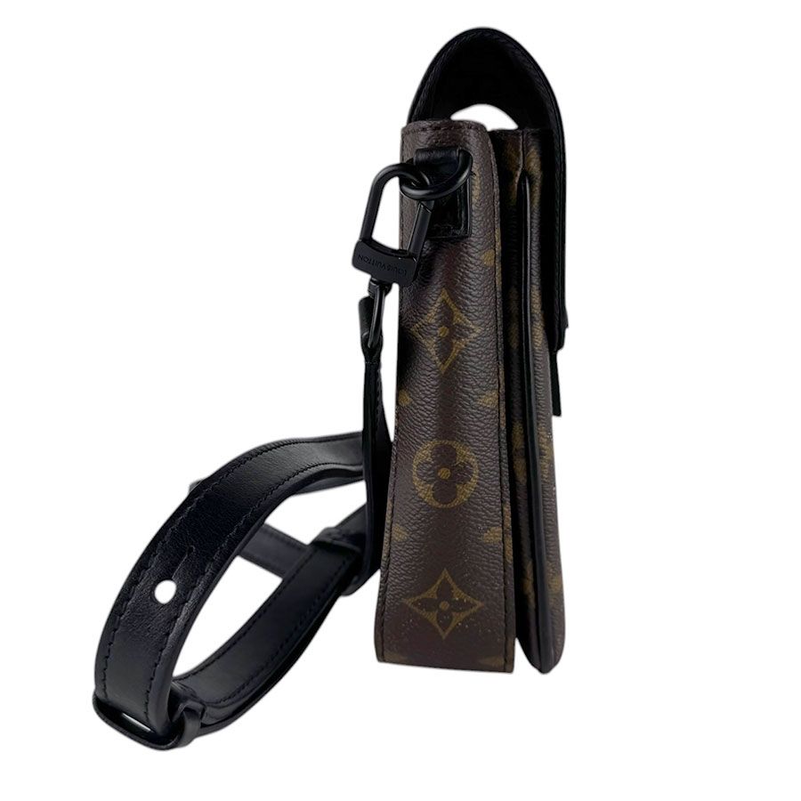 Louis Vuitton Shoulder Bag Monogram Macassar S Rock Vertical Wearable Wallet — view 2