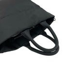 Prada Triangle Logo Nylon Leather Reversible 2-Way Shoulder Bag Black — view 4
