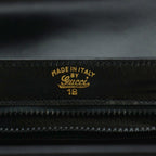 Gucci Vintage Shoulder Bag Box Calf Leather Turnlock Black MW — view 7