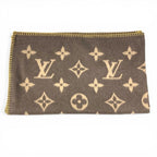 Louis Vuitton Rug Monogram Wool Angora Scarf — view 2