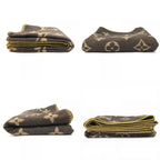 Louis Vuitton Rug Monogram Wool Angora Scarf — view 8
