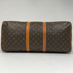 Louis Vuitton Keepall 55 Boston Bag Monogram Brown — view 2