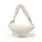 Prada Shoulder Bag Triangle Logo Wool Shearling 3way — view 2