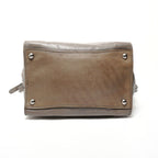 Prada Handbag Triangle Logo Leather 2-Way — view 7