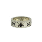Gucci Ring GG Signature & Bee Silver Bee