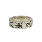 Gucci Ring GG Signature & Bee Silver Bee — view 3