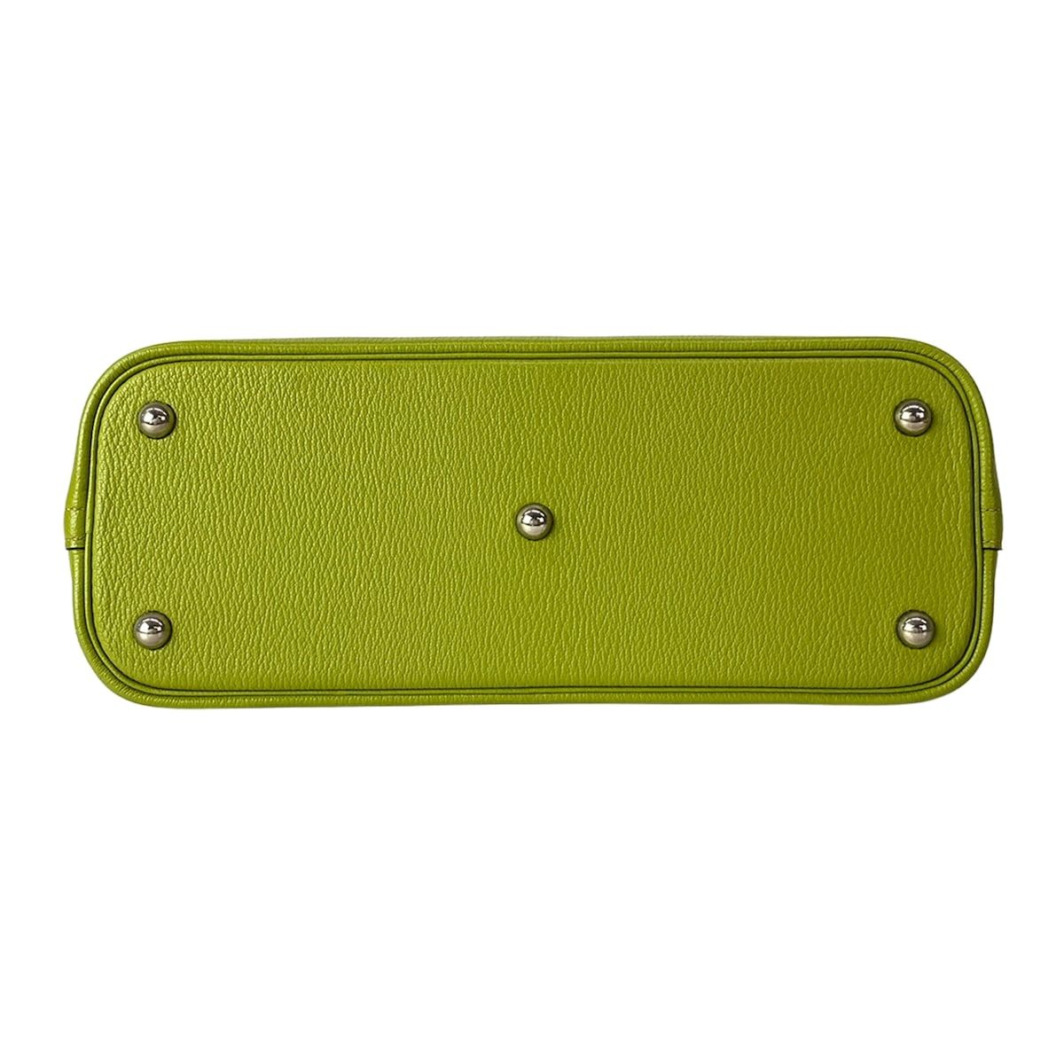 Hermes Handbag Bolide 31 Anis Green Silver — view 5