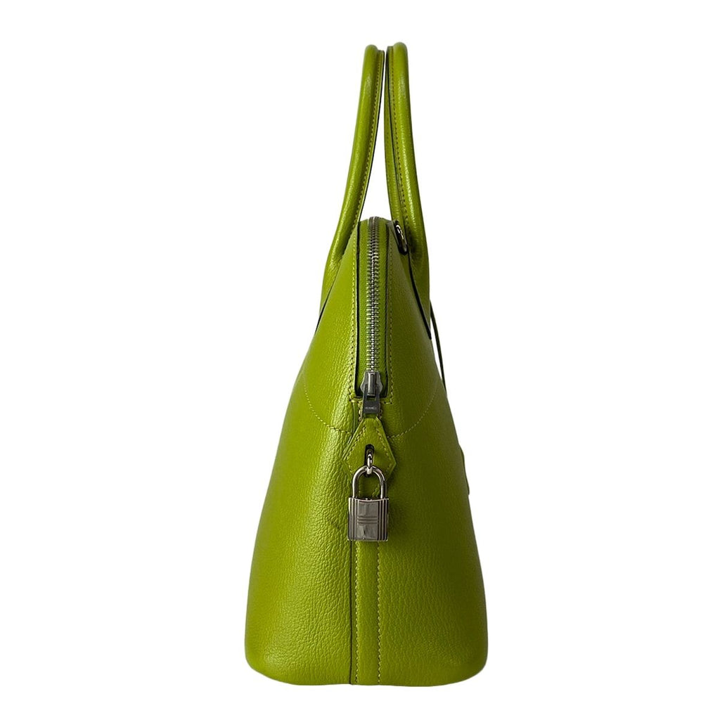 Hermes Handbag Bolide 31 Anis Green Silver — view 2
