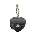 Chanel Bag Charm Keychain & Charms Black