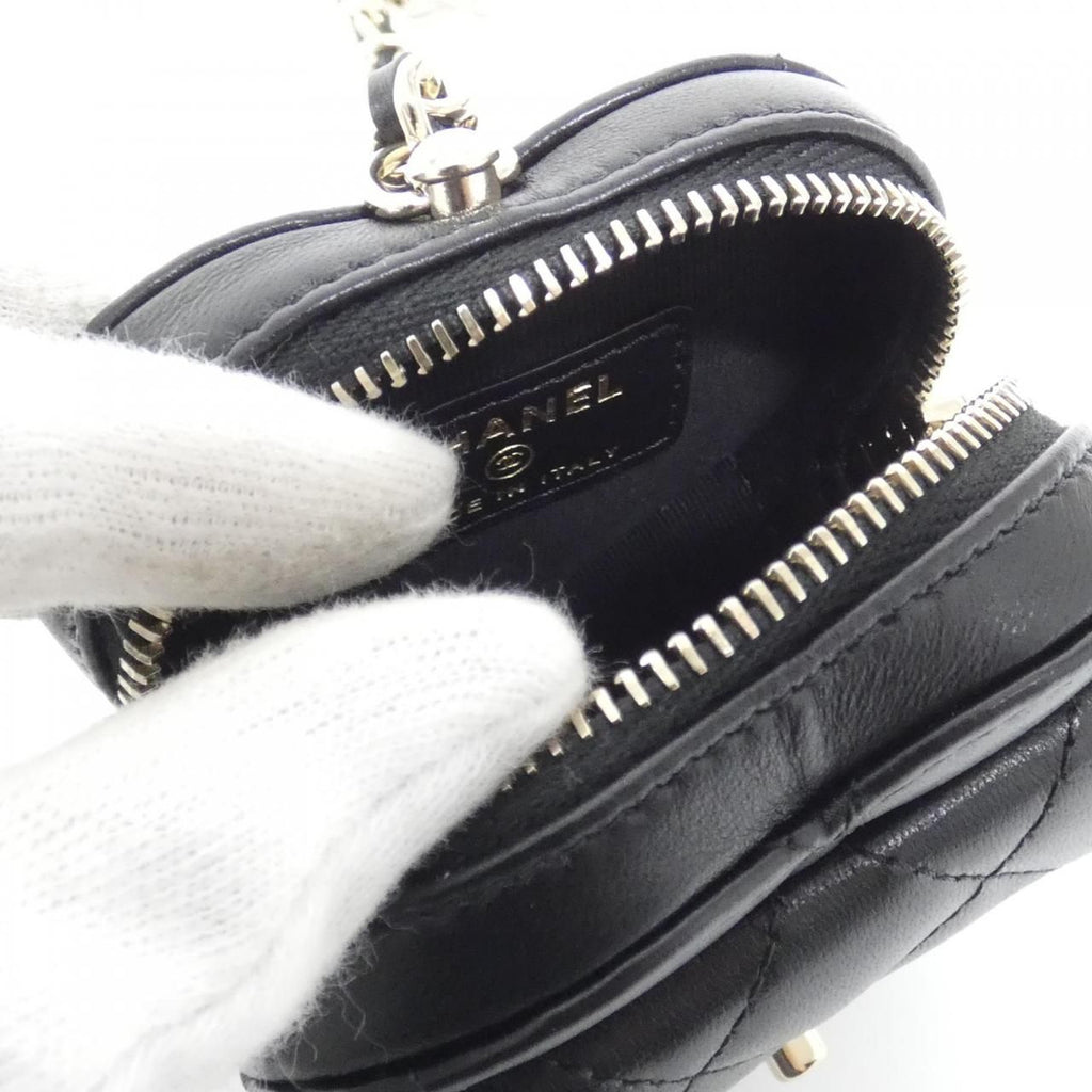 Chanel Bag Charm Keychain & Charms Black — view 9