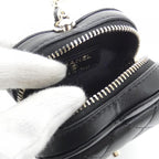 Chanel Bag Charm Keychain & Charms Black — view 9
