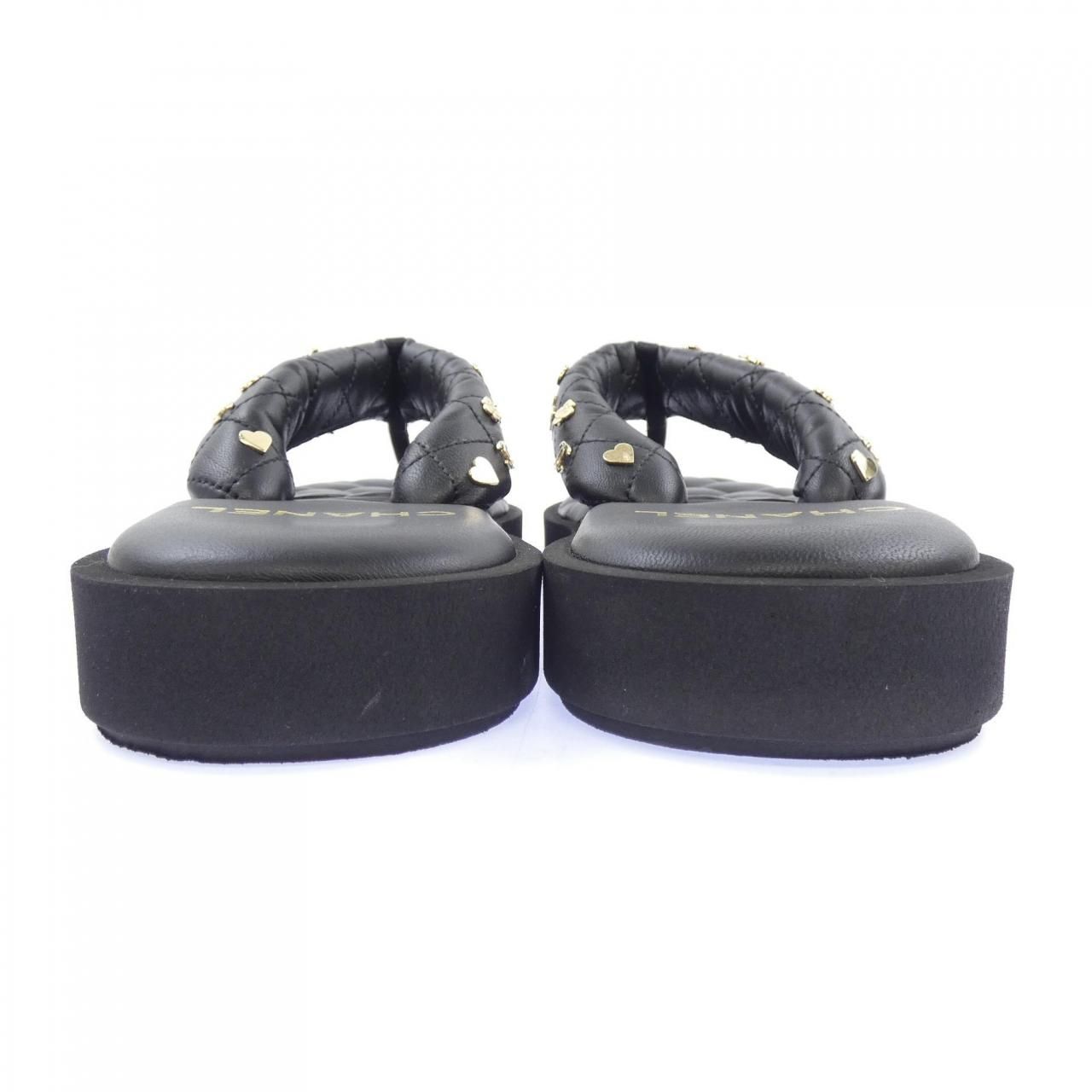 Chanel Sandals Black — view 5