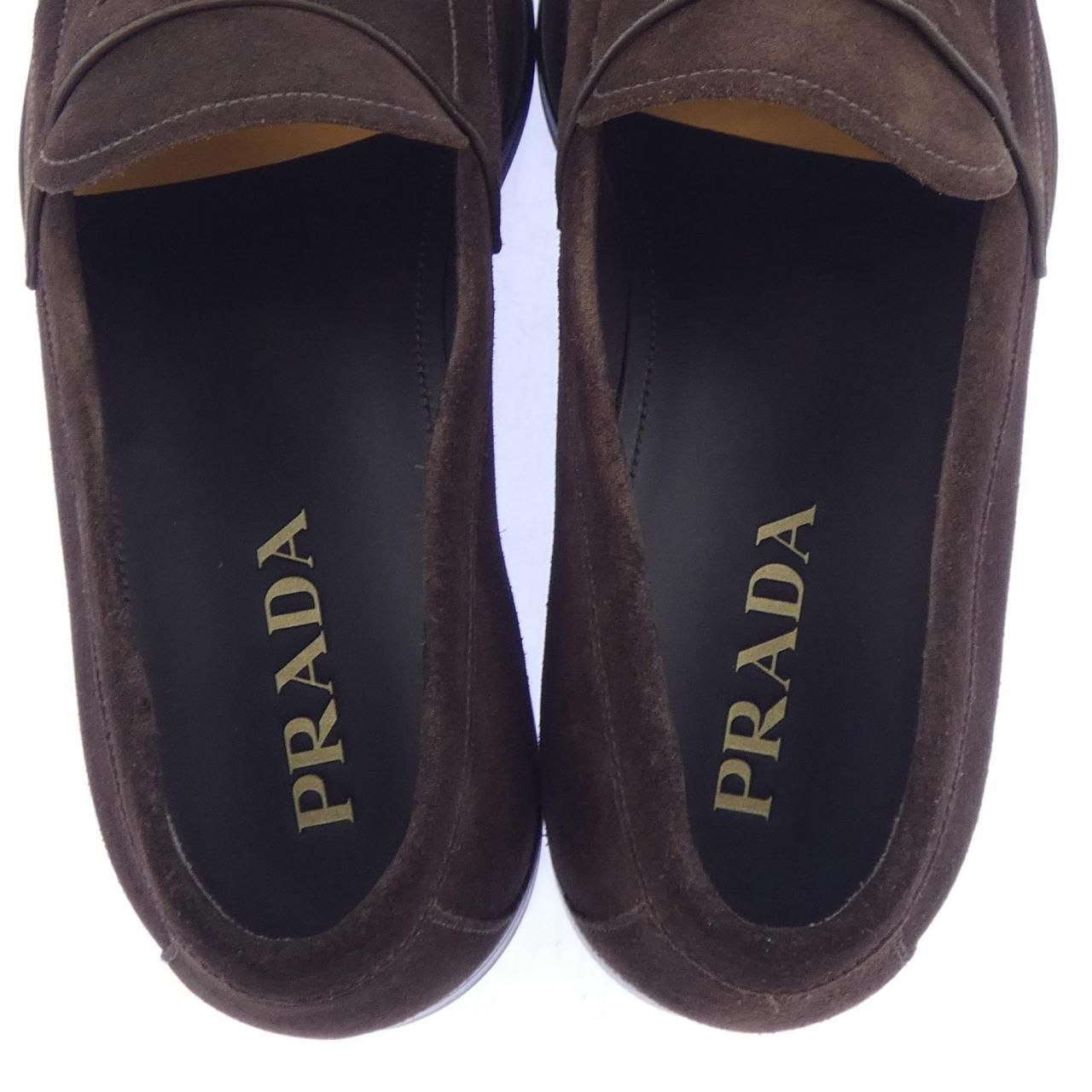 Prada Shoes Sneakers Brown — view 6