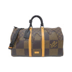 Louis Vuitton Damier Giant Keepall Bandouliere 50 cm Boston Bag