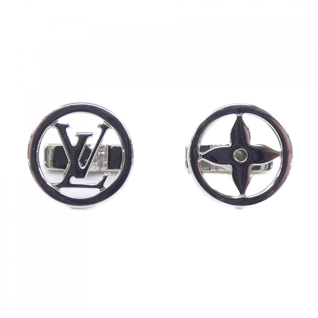 Louis Vuitton Cufflink LV Earrings Back Cuffs