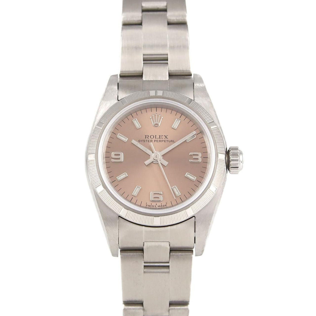 Rolex Oyster Perpetual SS Automatic Winding a Number Watch