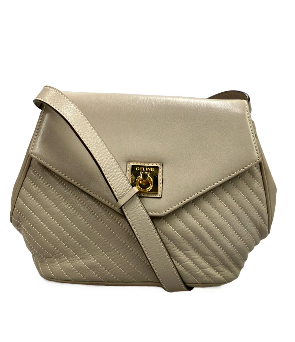 Celine Shoulder Bag Beige