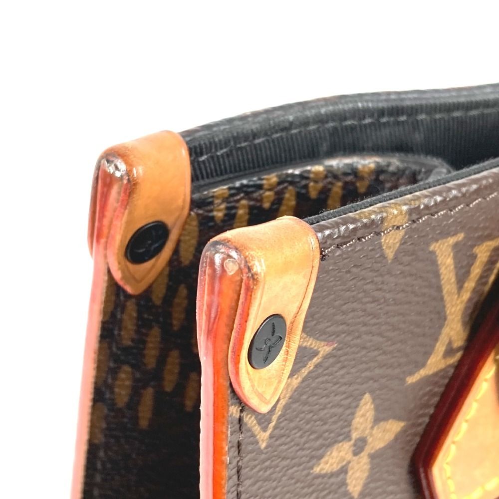 Louis Vuitton Tote Mini Damier Canvas Brown — view 4