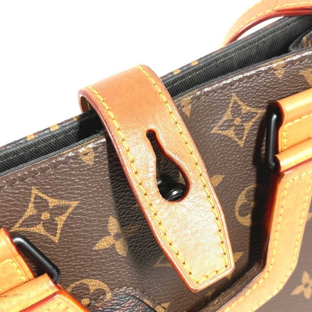 Louis Vuitton Tote Mini Damier Canvas Brown — view 3