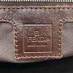 Fendi Zucca Pattern Handbag Canvas — view 6