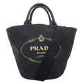Prada Canapa Tote 2-Way Canvas