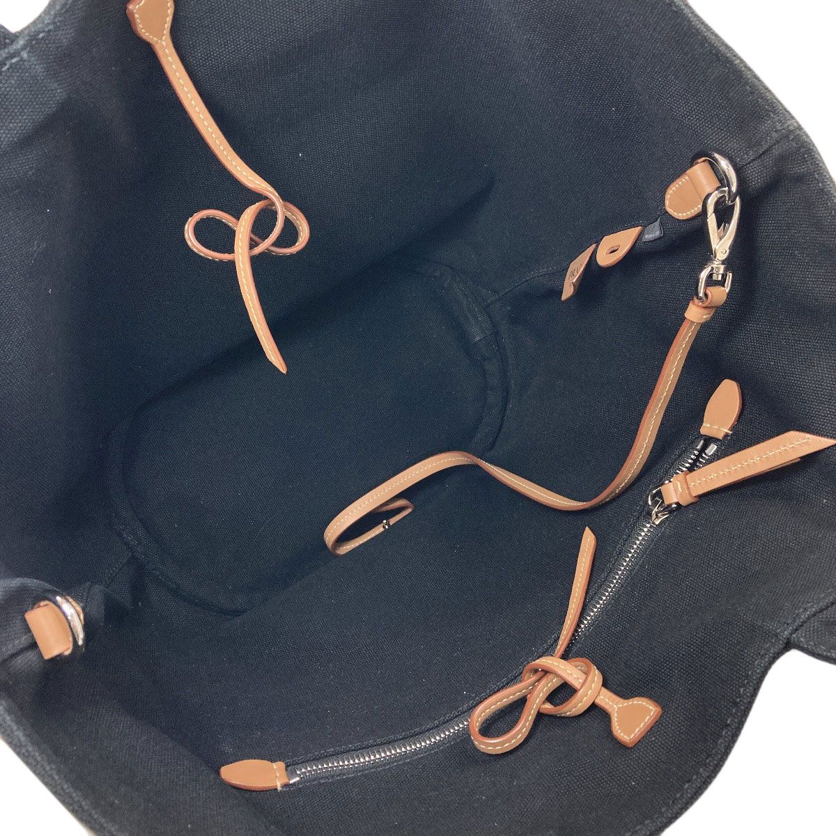 Prada Canapa Tote 2-Way Canvas — view 5