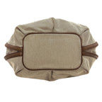 Celine Carriage Pattern Handbag Canvas — view 4