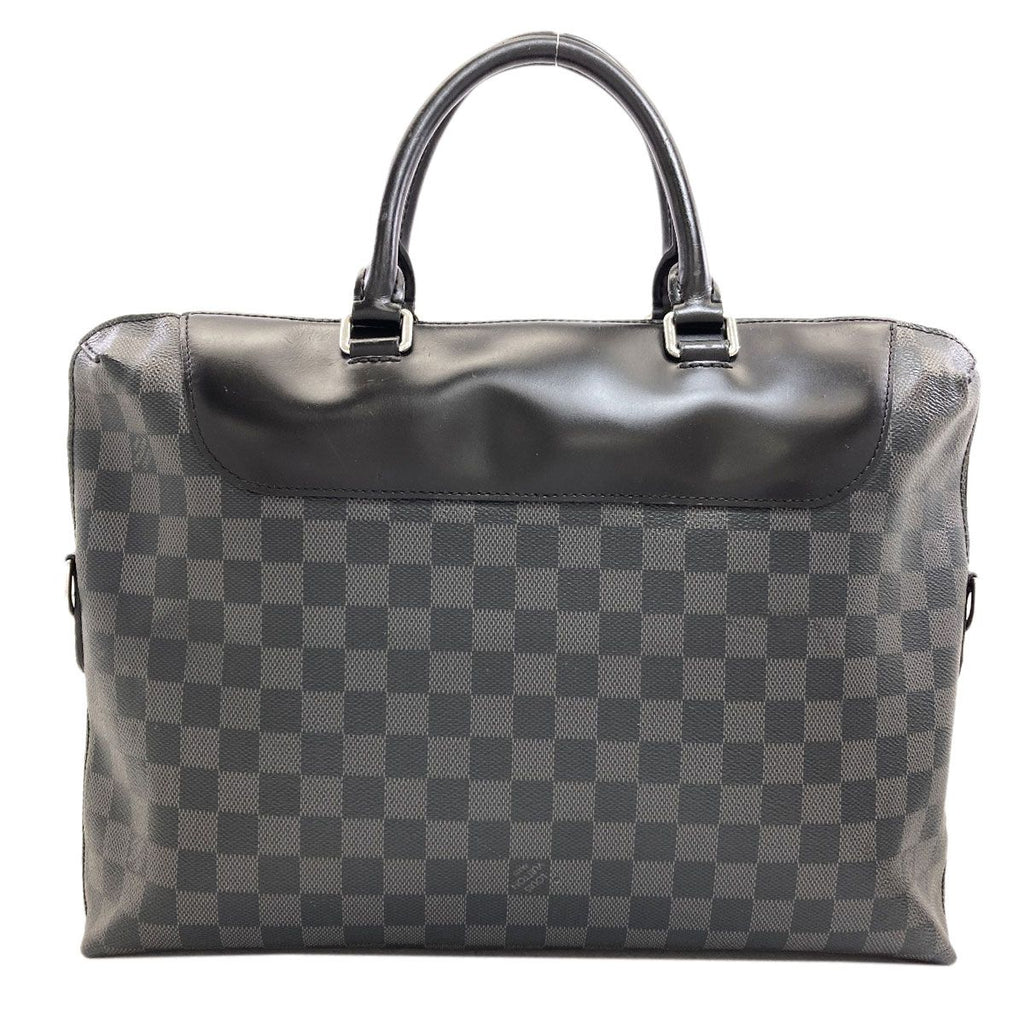 Louis Vuitton Porte Document Jour NM Business Bag Damier Canvas — view 2