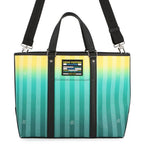 Louis Vuitton Tote Damier Stripe Weekend PM 2-Way Shoulder Bag
